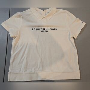Tommy Hilfiger White Polo Shirt 3c38